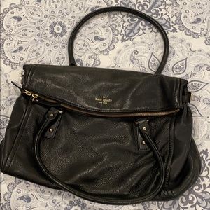 Kate Spade Leslie Cobble hill black purse
